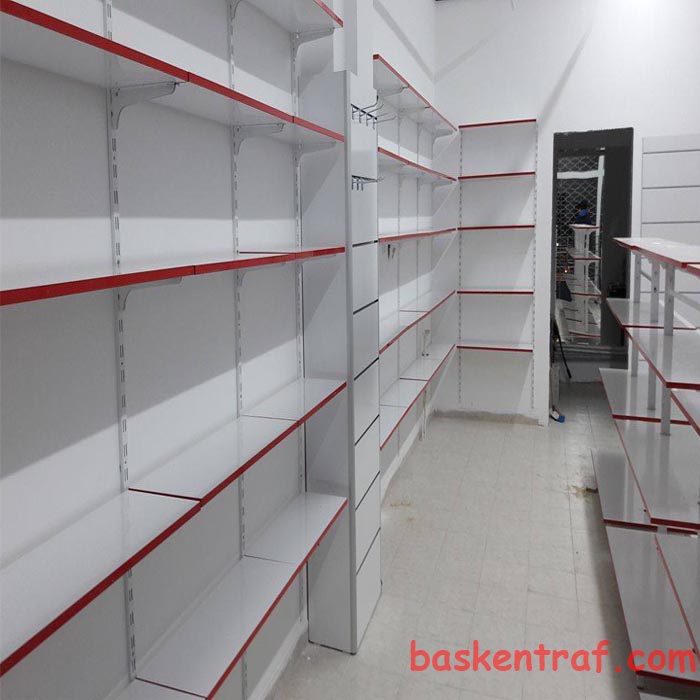 Ahşap Duvar Rafı 10