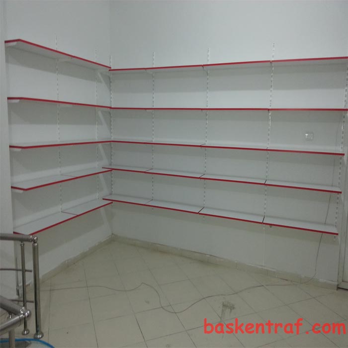 Ahşap Duvar Rafı 12